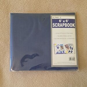 Alpha 1 Blue Scrapbook 6" x 6"